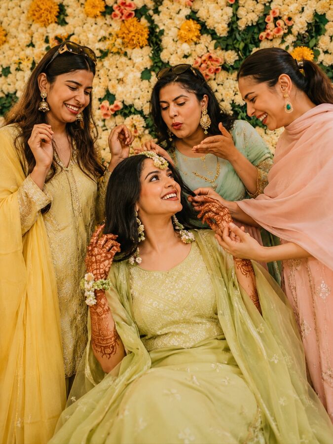 Mehndi with the Girls